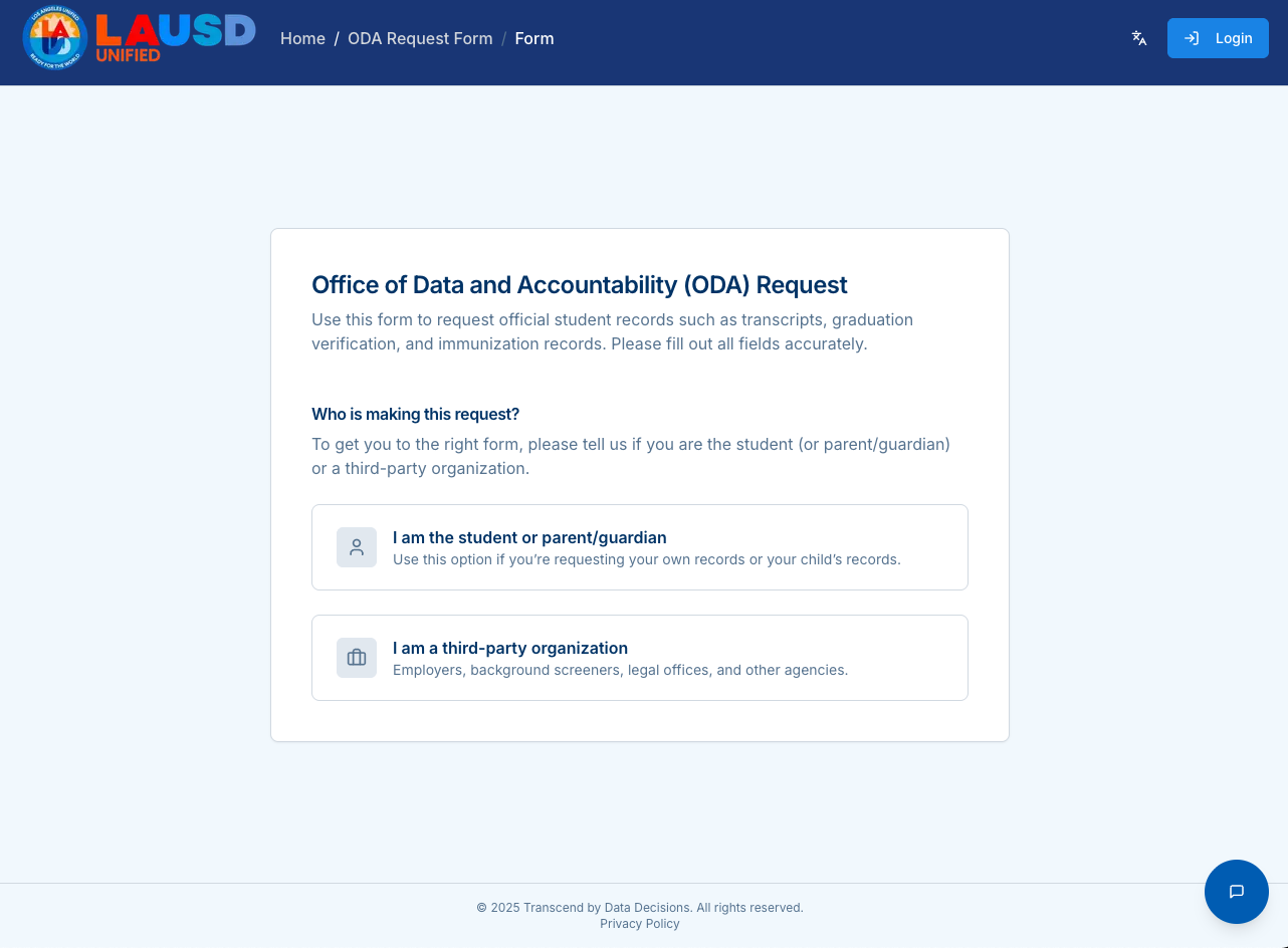 Who is making this request?