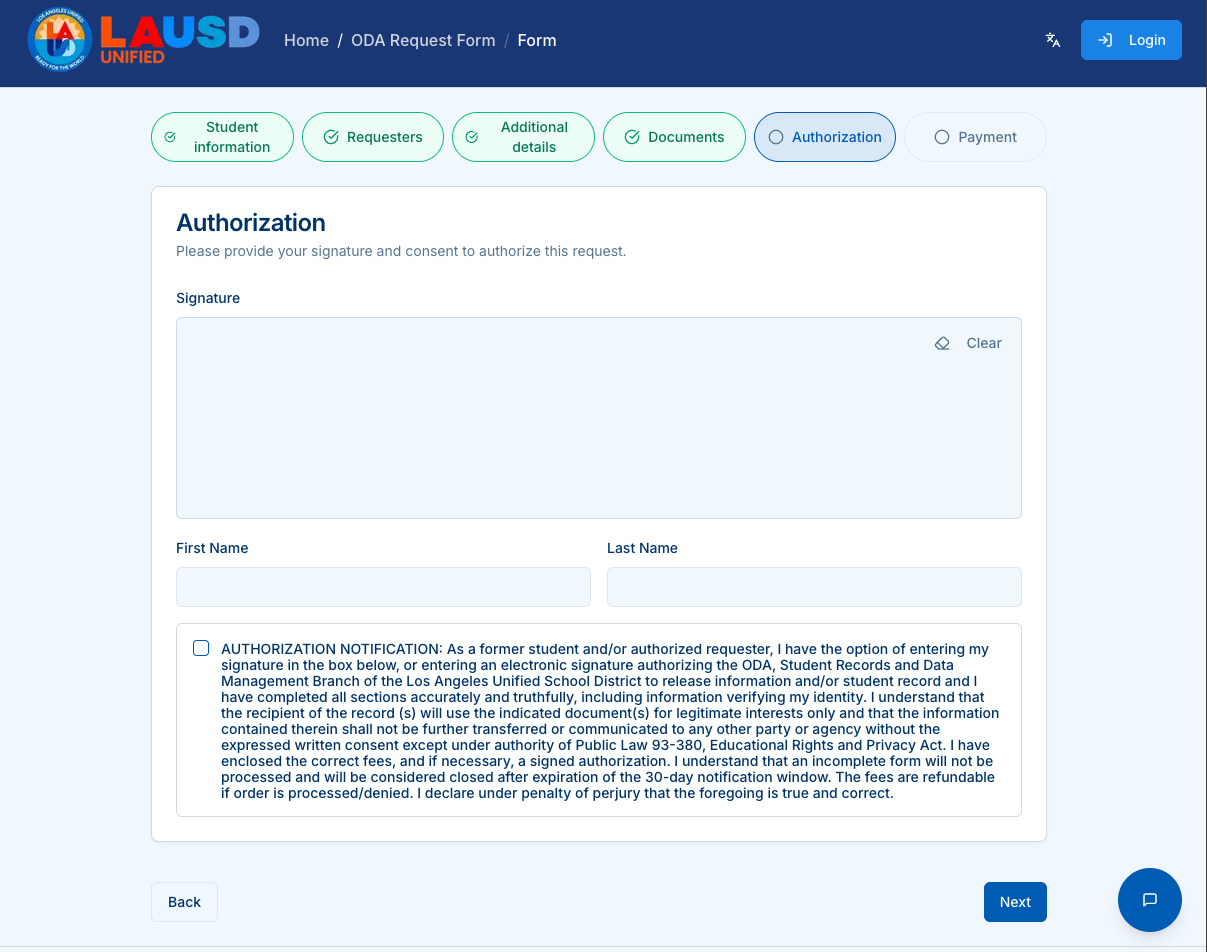 Authorization - Empty
